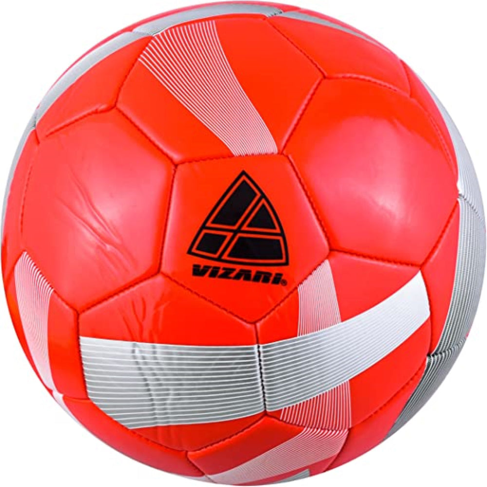 Hydra Soccer Ball-Red Vizari Sports