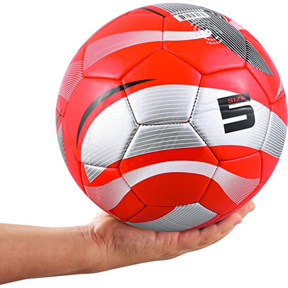 Hydra Soccer Ball-Red Vizari Sports