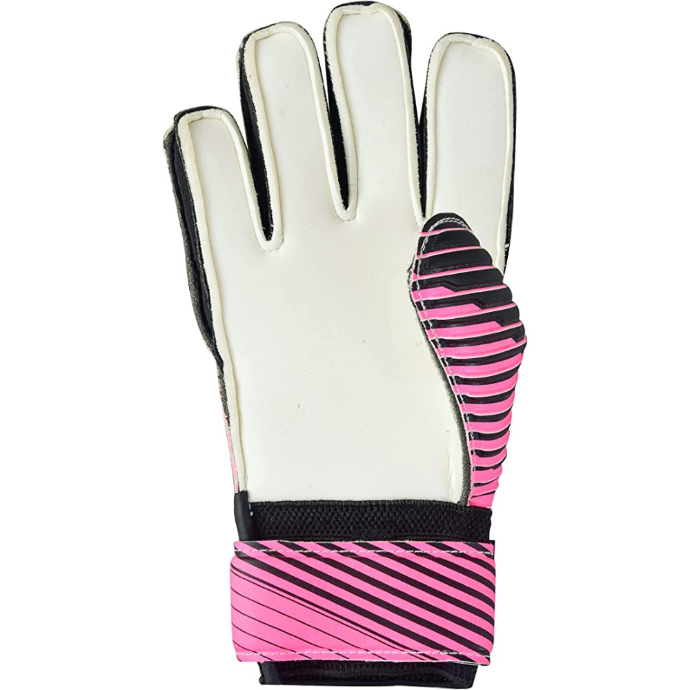 Saturn F.P. Goalkeeper Gloves w/ Finger Support-Pink/Yellow Vizari Sports