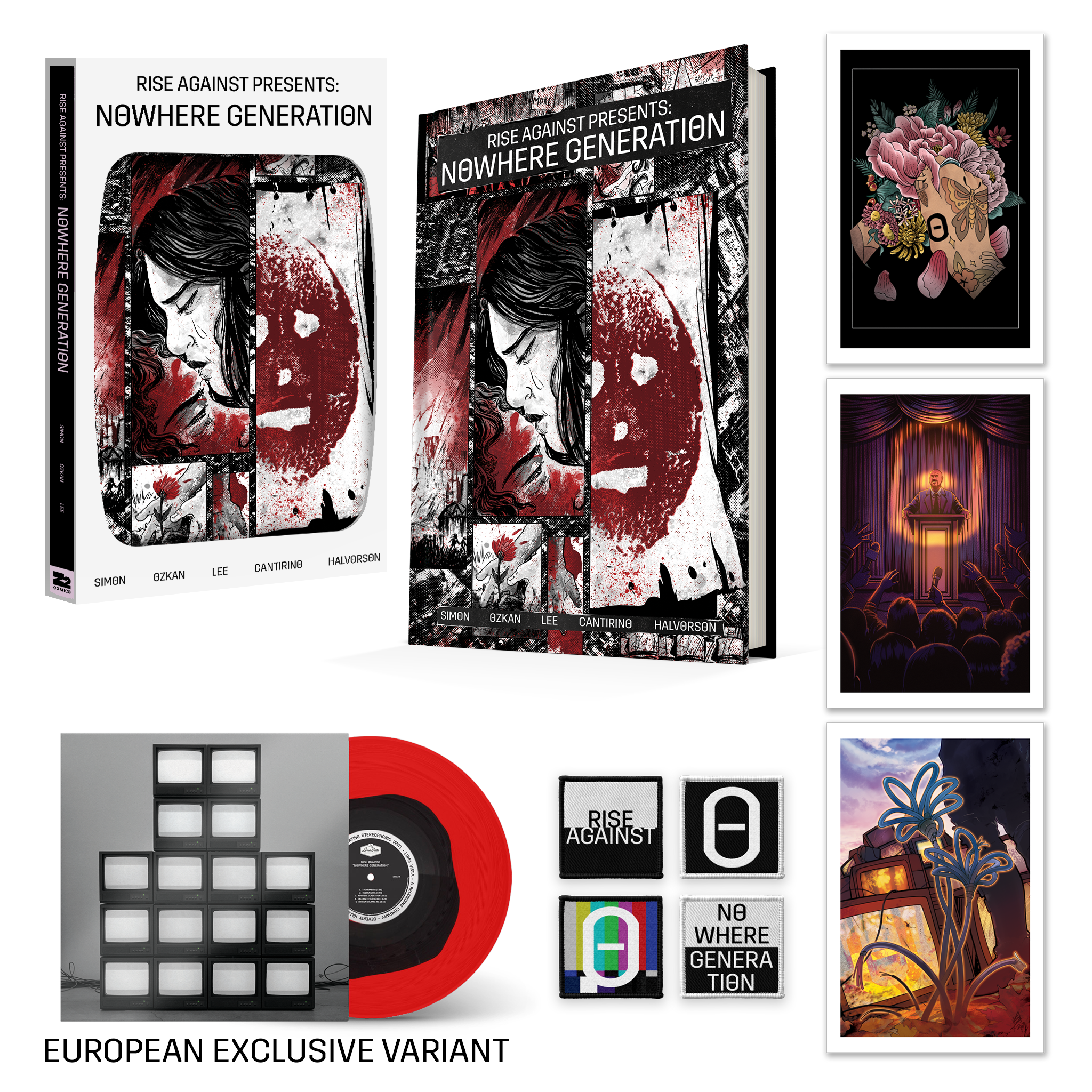 Rise Against Presents: Nowhere Generation Deluxe Bundle Z2 Comics