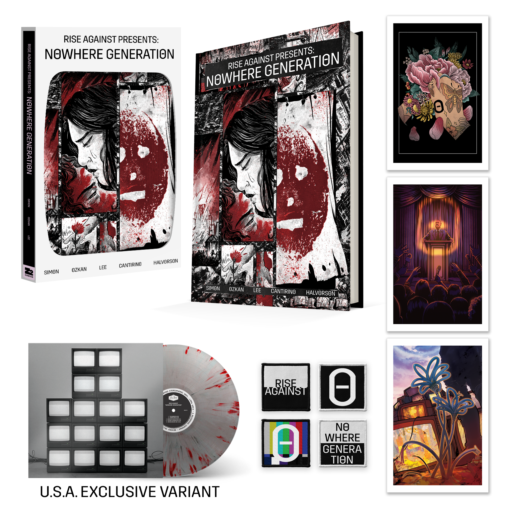 Rise Against Presents: Nowhere Generation Deluxe Bundle Z2 Comics