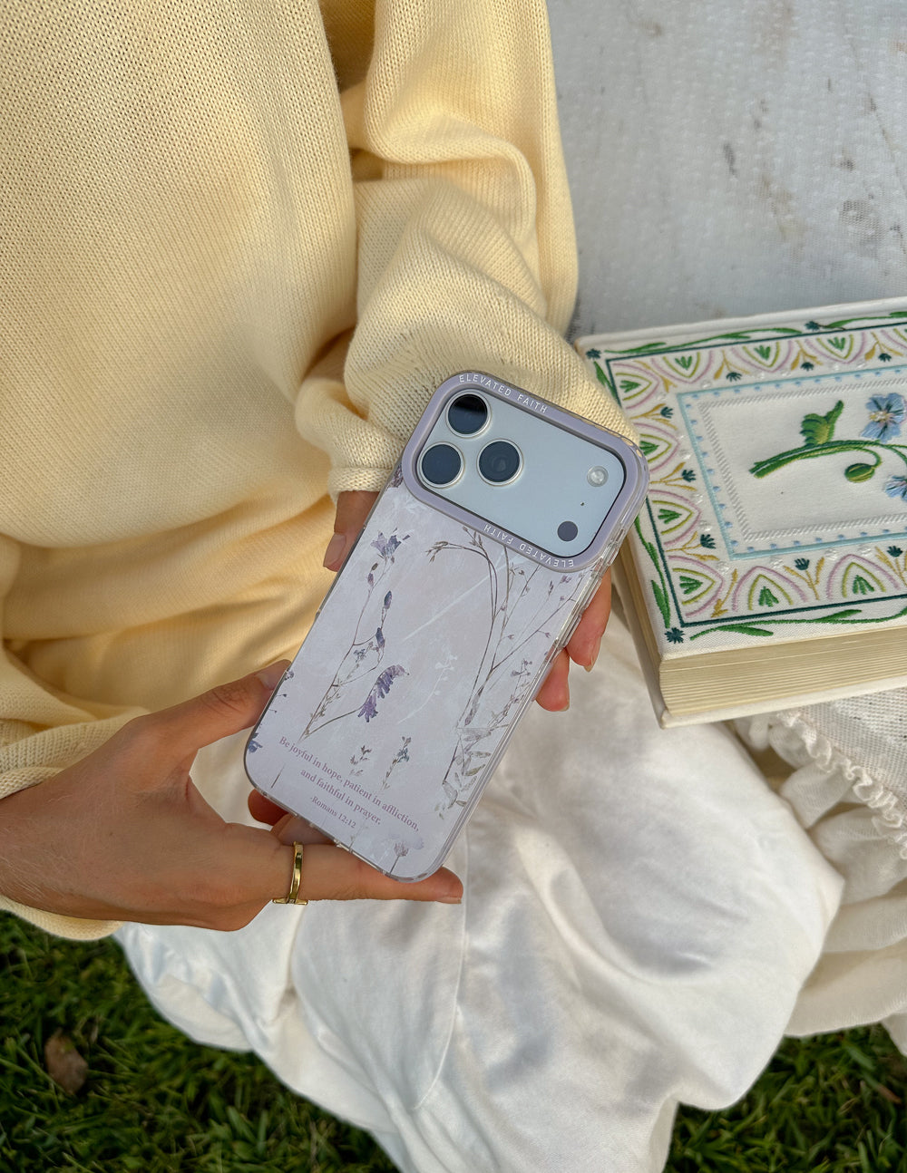 Romans 12:12 Phone Case Elevated Faith