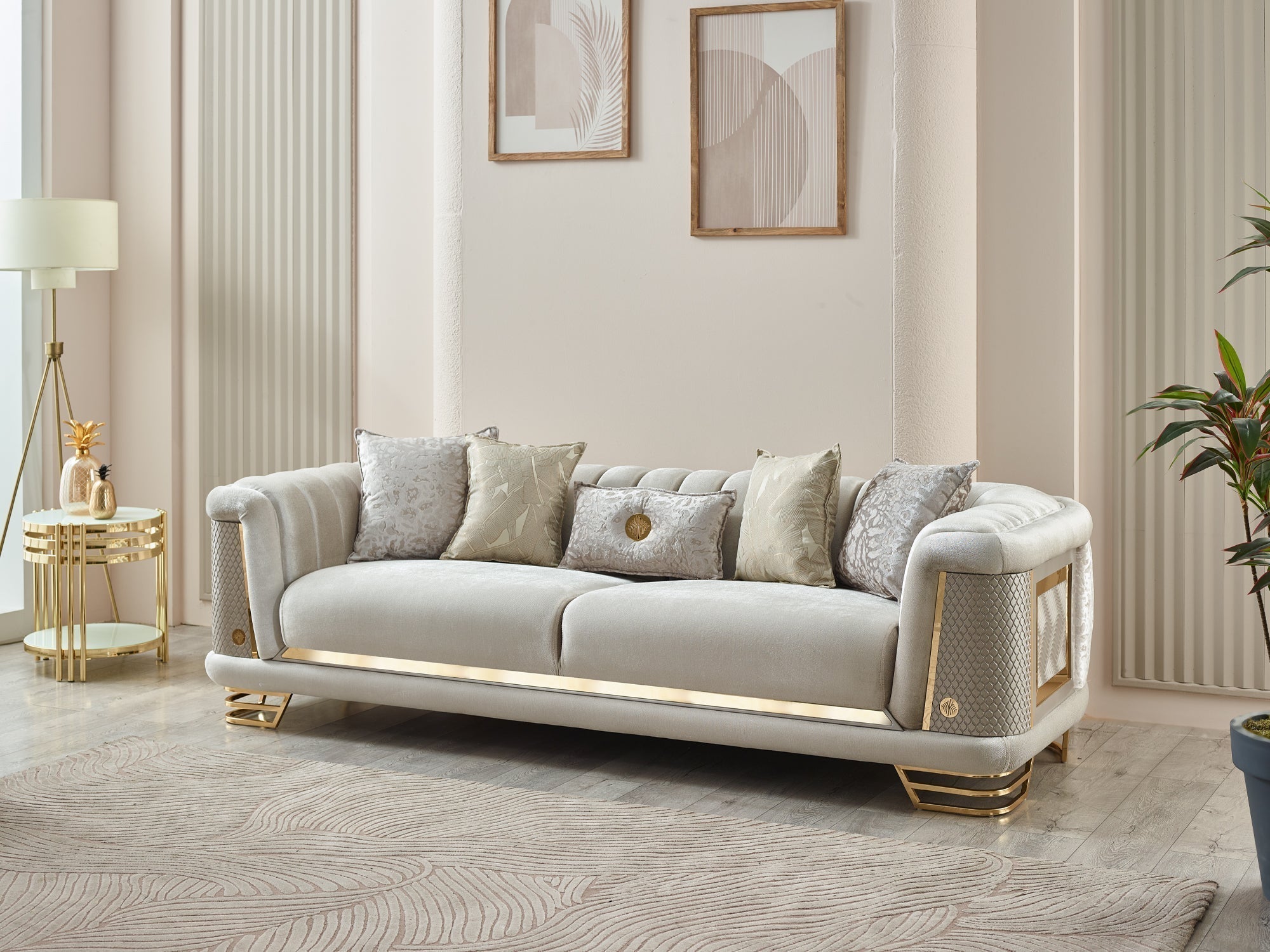 Romans Living Room Set Ornate Furniture