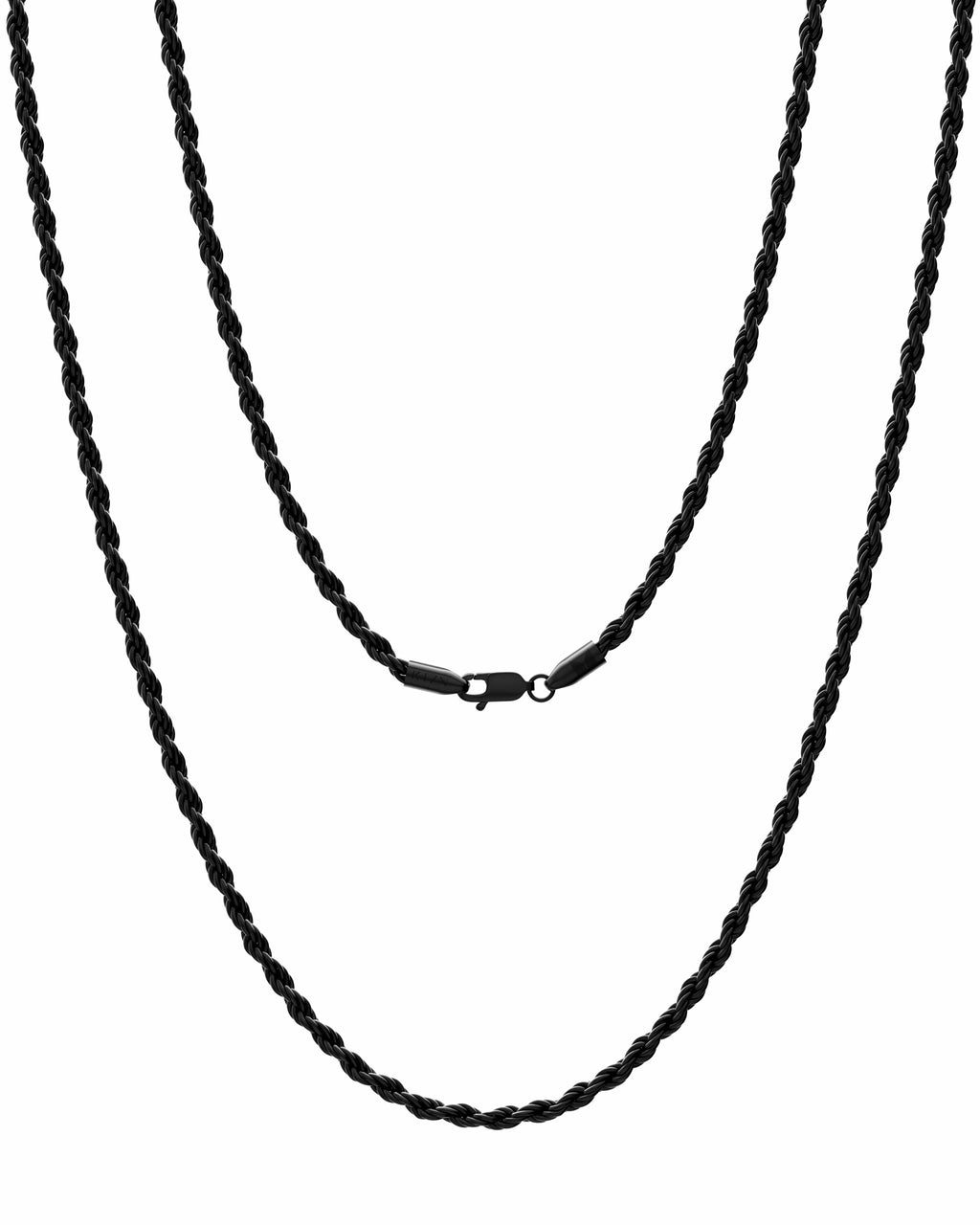 Black Rope Chain (3mm) RTZN