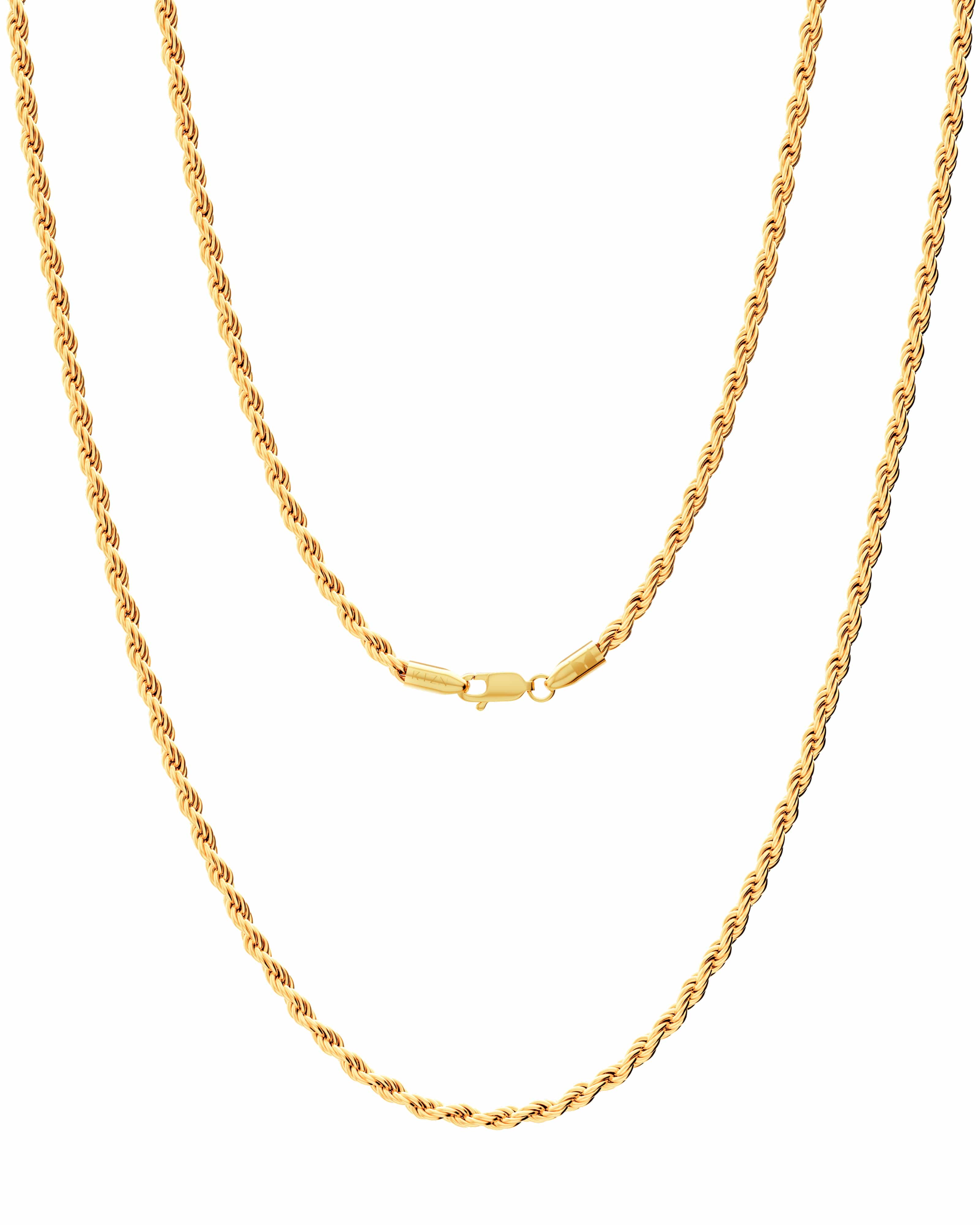 Gold Rope Chain (3mm) RTZN