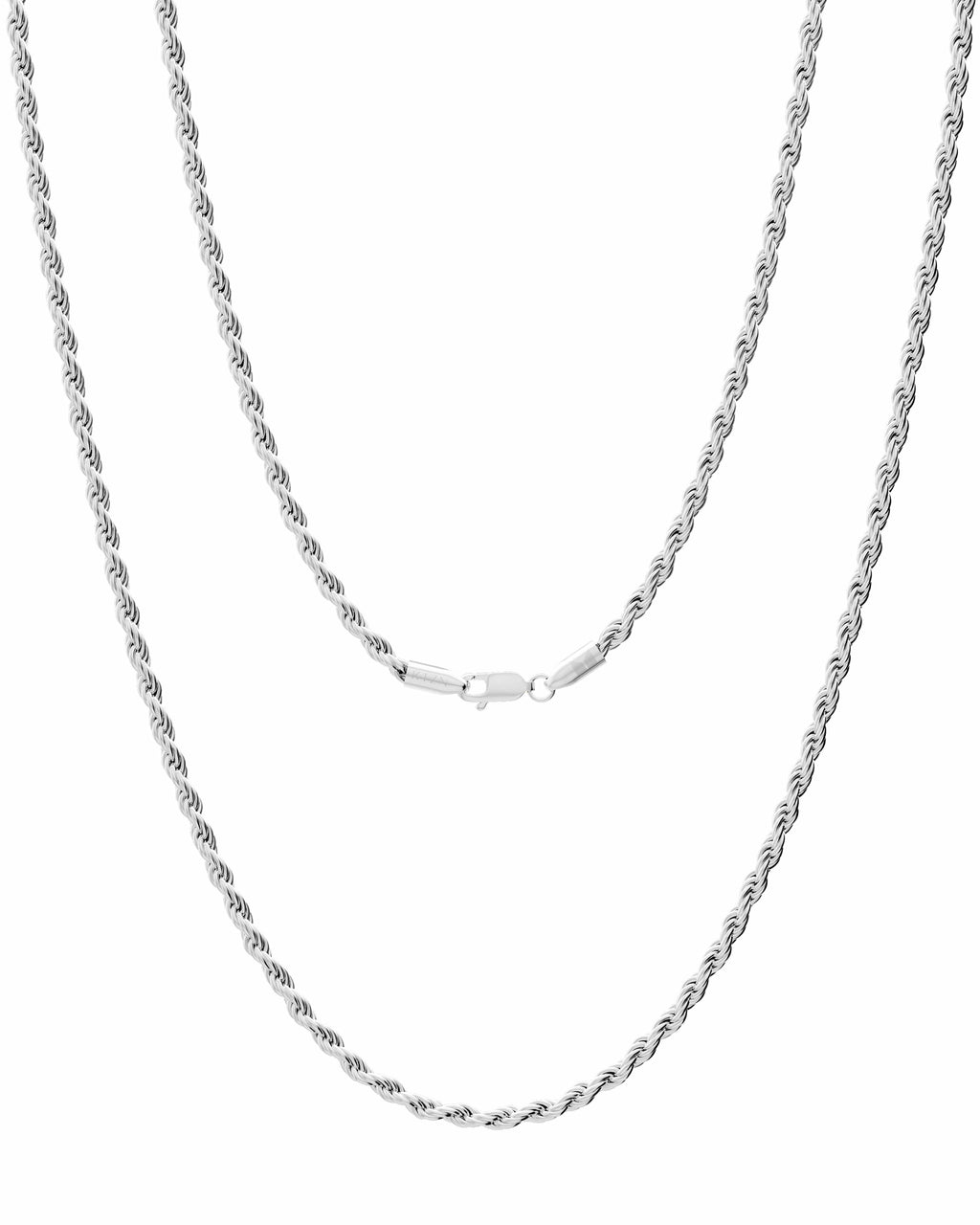 Silver Rope Chain (3mm) RTZN