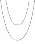 Silver Rope Chain (3mm) RTZN