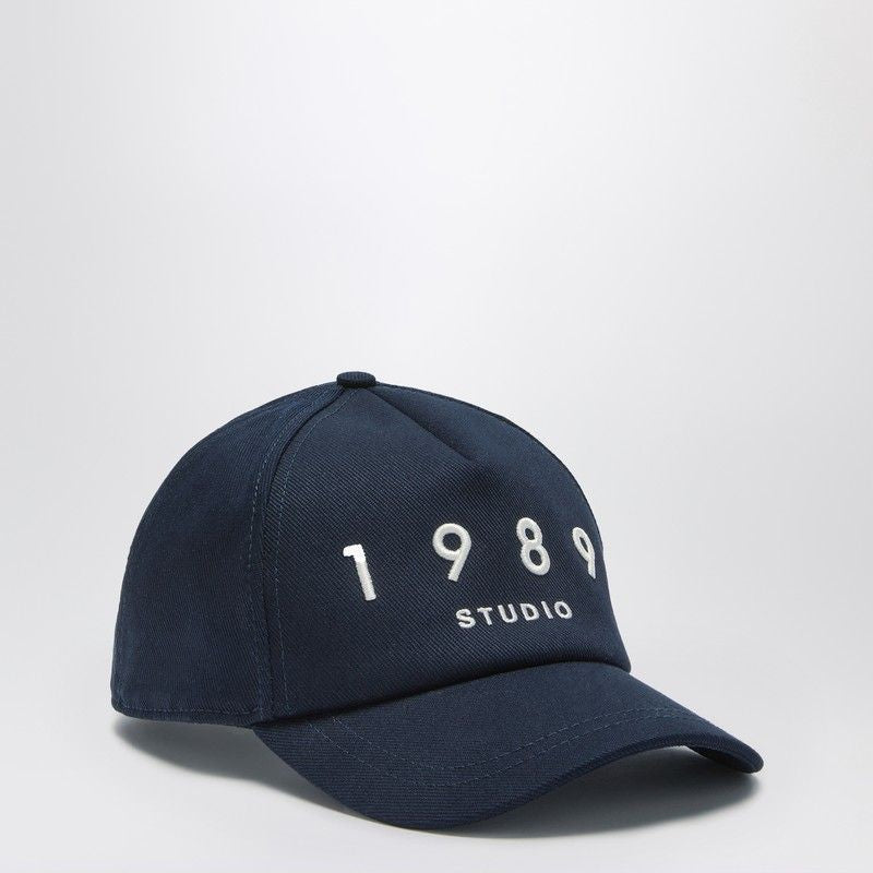 1989 STUDIO Classic Adjustable Baseball Cap with Embroidered Logo - Men's Spring/Summer Accessory