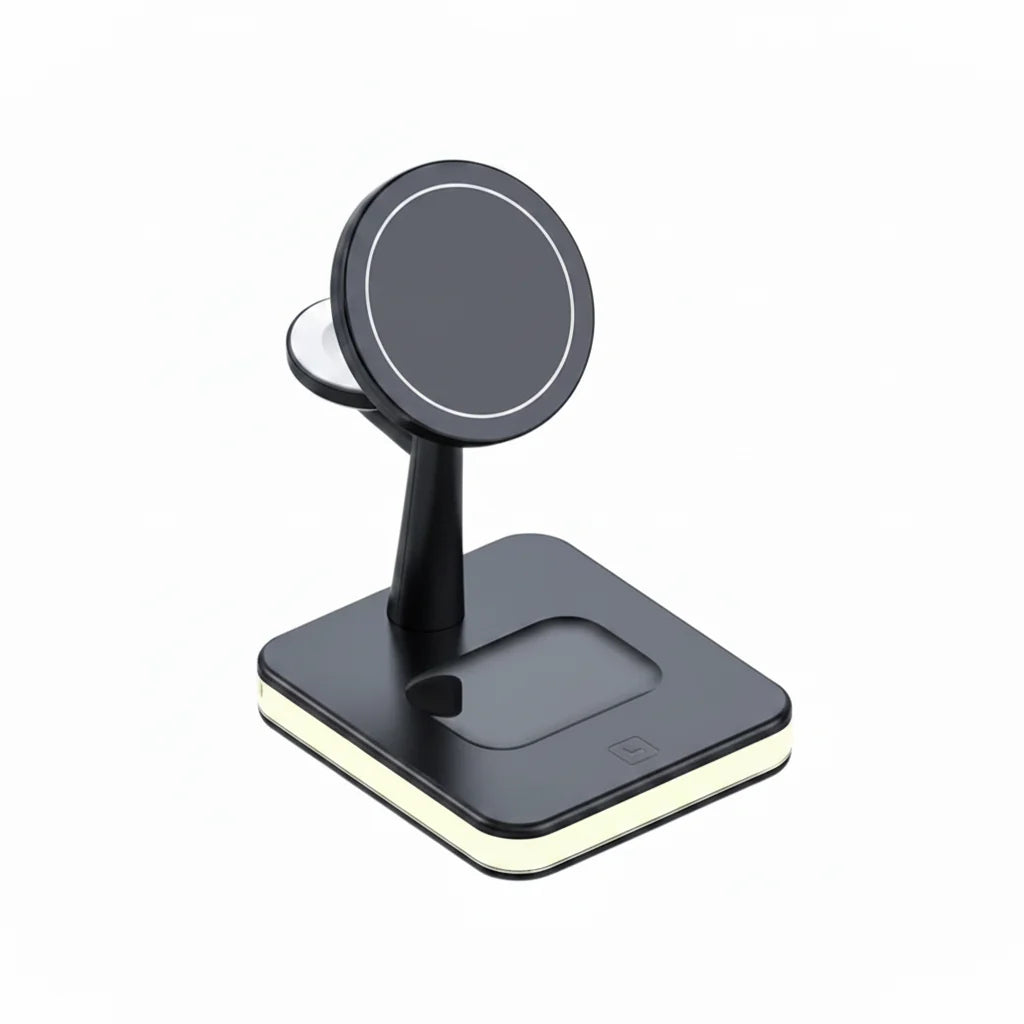 K0EA 15W Wireless Charger Magnetic Suction for Multiple Devices Watch Phone Wireless Charging Base