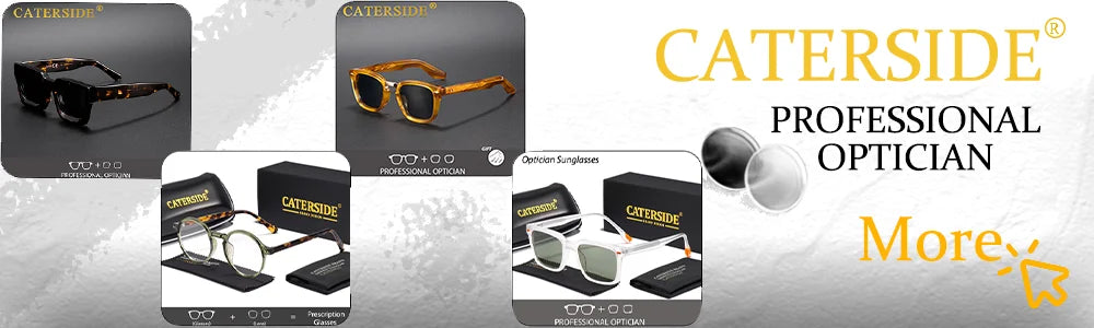 CATERSIDE Retro Fashion Sunglasses Women Men Brand Designer Rimless Gradient Sun Glasses Shades