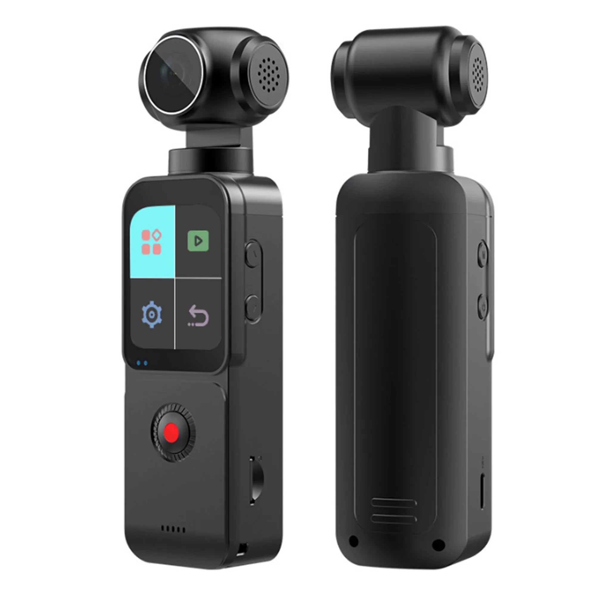 AEVYVKV 5K Ultra HD Pocket Action Camera 270° Rotatable Vlog WIFI Sports Camera ELS Anti-Shake Bicycle Outdoor Sports Camera Recorder