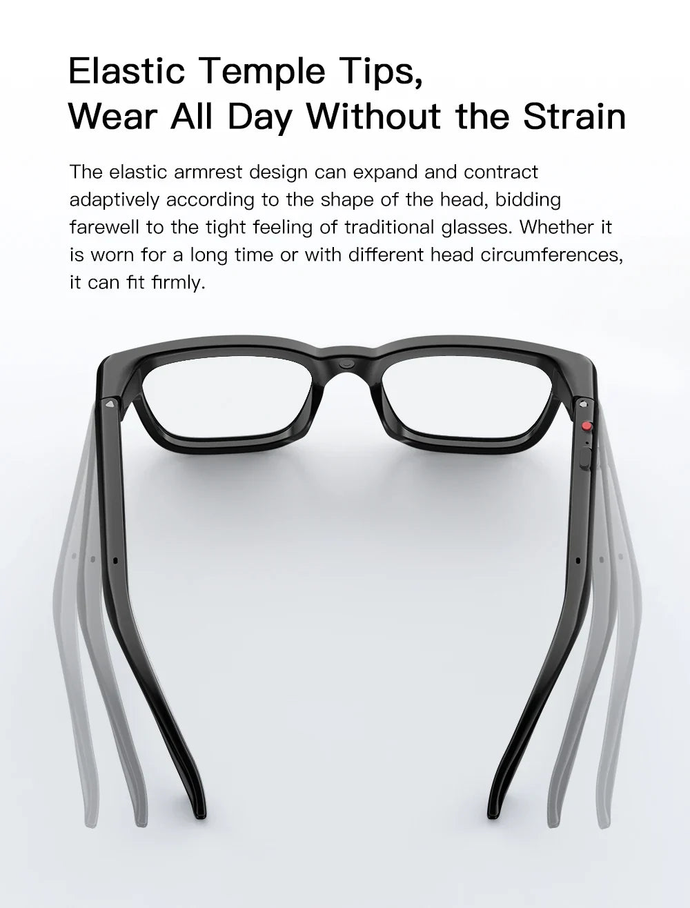 LIGE Smart Glasses HD Photo Video Open AI Record Translation Touch Photochromic Lenses Bluetooth Call Music Multifunction Glasses