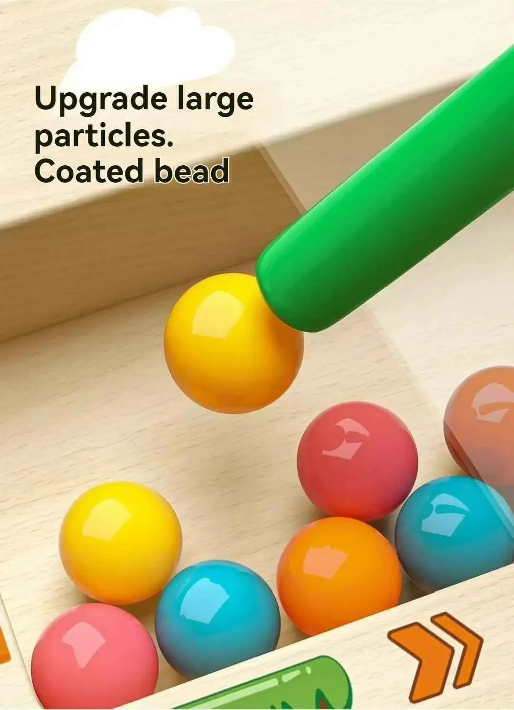 Children's Magnetic Maze Walking Ball Baby Concentration Training, Writing Logic Thinking 3 year Old Early Education Puzzle To