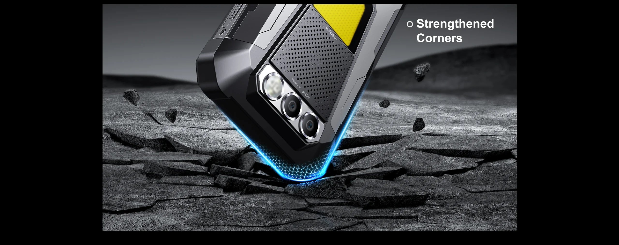 FOSSIBOT F106 PRO MTK G85 4G Android 14 15GB(8+7GB Extended) 256GB ROM Rugged Smartphone 12000mAh Battery 48MP Camera