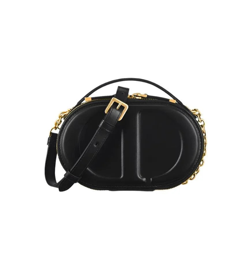 Christian Dior Signature Oval Camera Bag Calfskin with Embossed CD Signature Banlieue91