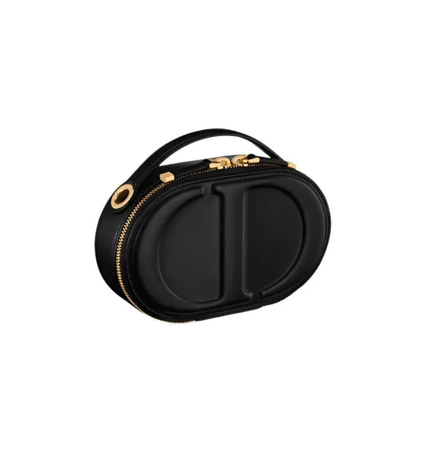 Christian Dior Signature Oval Camera Bag Calfskin with Embossed CD Signature Banlieue91