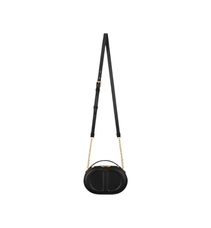 Christian Dior Signature Oval Camera Bag Calfskin with Embossed CD Signature Banlieue91
