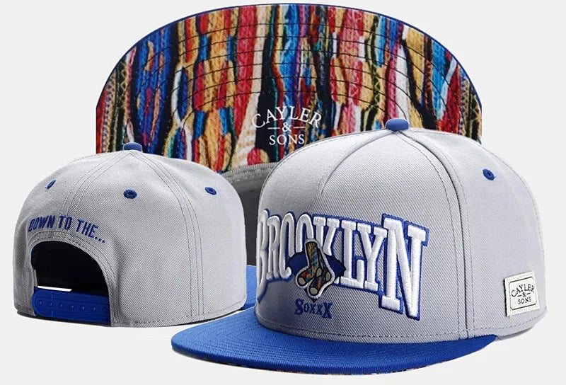 Skull Hand Snapback Hat – Flat Bill Adjustable Baseball Cap FitiqueFit