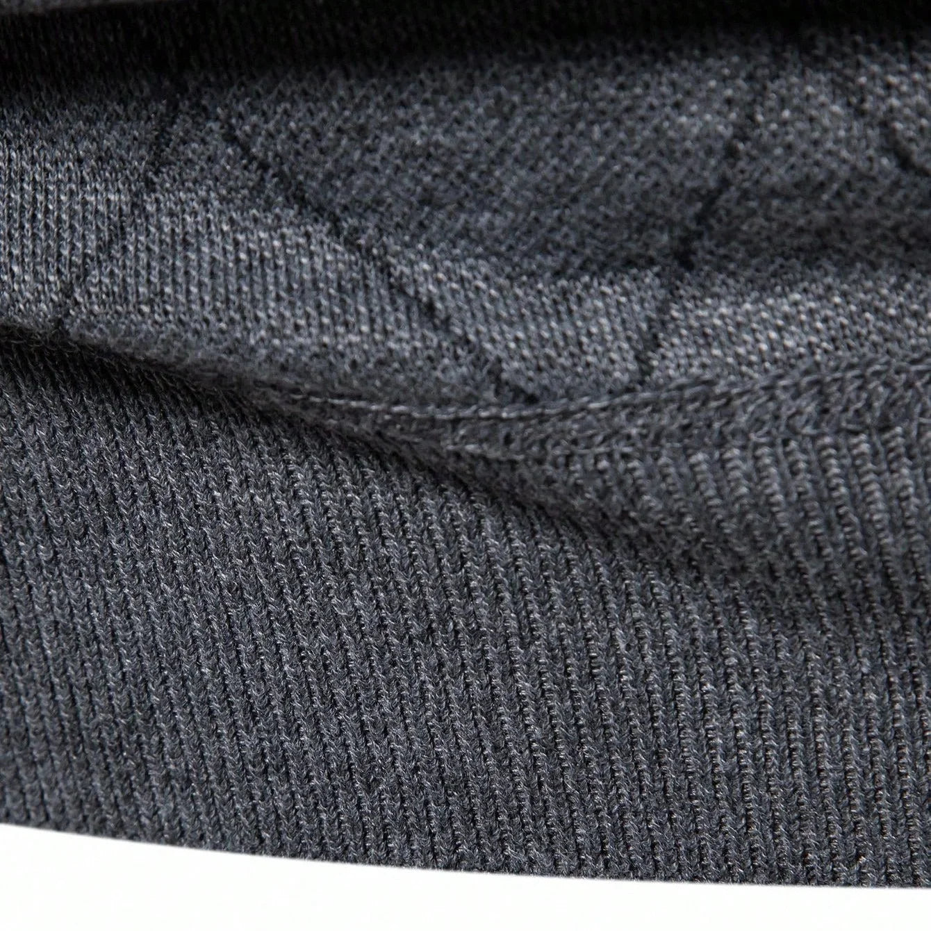 New Fashion Mens Knit Sweater American Half Zip Fleeced Knitwear Men's Stand Collar Casual Sweaters Pullovers