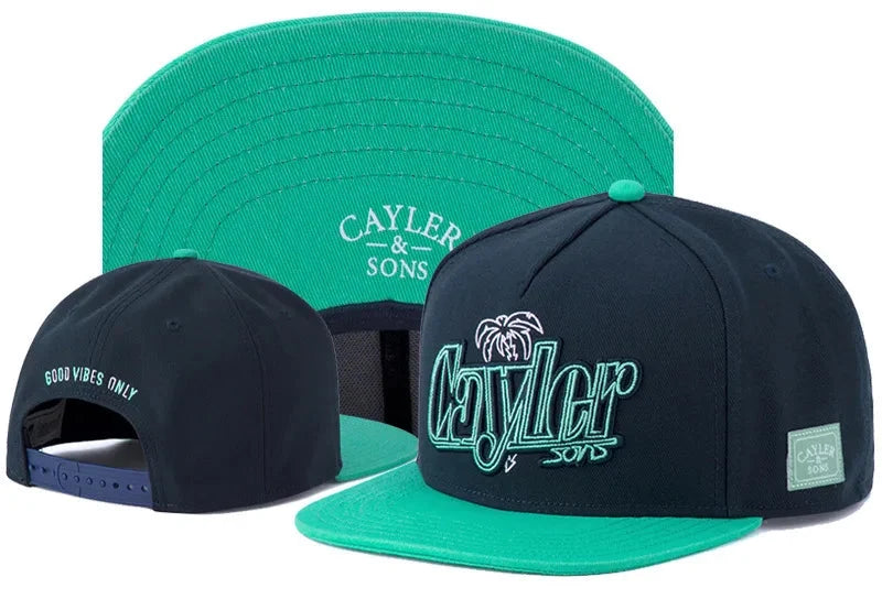 Classic Snapback Hat – Flat Bill Adjustable Baseball Cap FitiqueFit