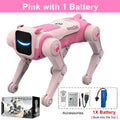 RC Mechanical Dog Intelligent AI RC Robot Dog Voice Command Programmable Singing Dancing Electronic Stunt Bionic Smart Robot Dog FLIPSTYLEZLLC