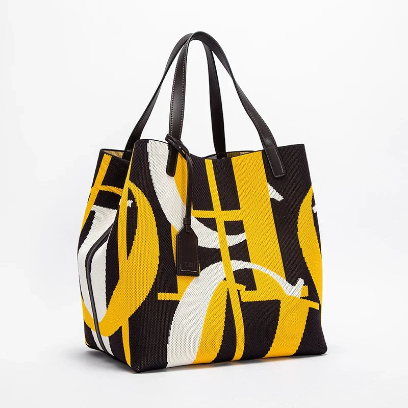 Multi-coloured Colour Retro Style Women's Large Capacity Handbags Multi-coloured Available Classic Multi-purpose Women's Handbag Pi-Mart