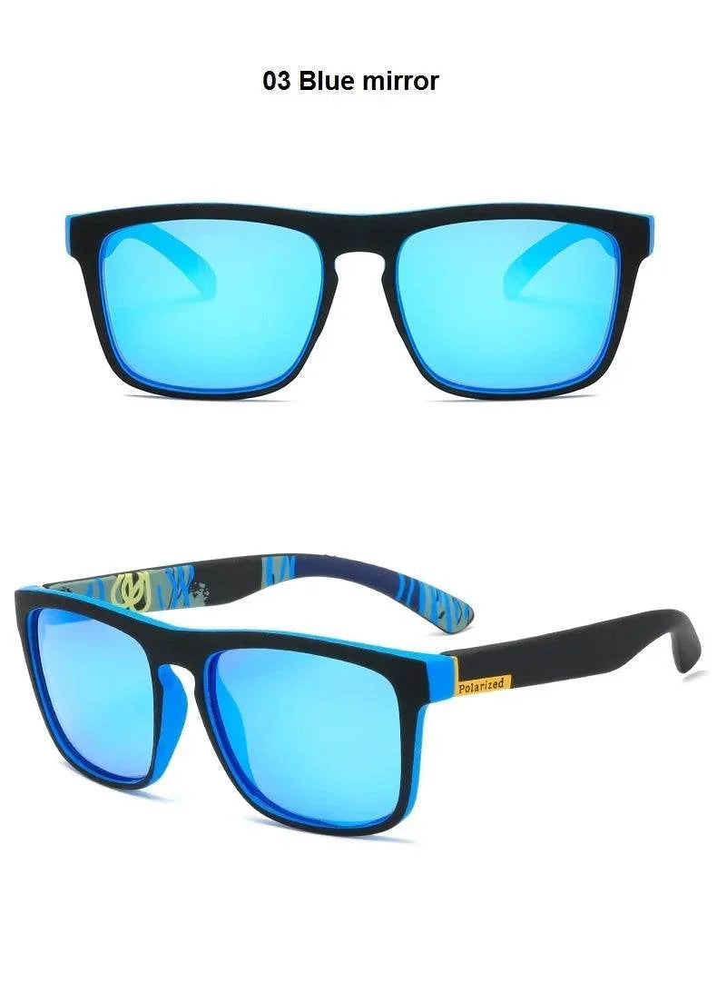Fashion Square Vintage Polarized Sunglasses Men Women Retro Driving Fishing Luxury Brand Designer Sun Glasses UV400 Eyewear