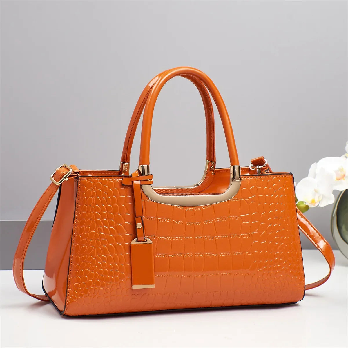 Fashion and Western Style Women's Shoulder Bag Matching Color Portable Women's Bag Bags for Women New Luxury Handbags Pi-Mart