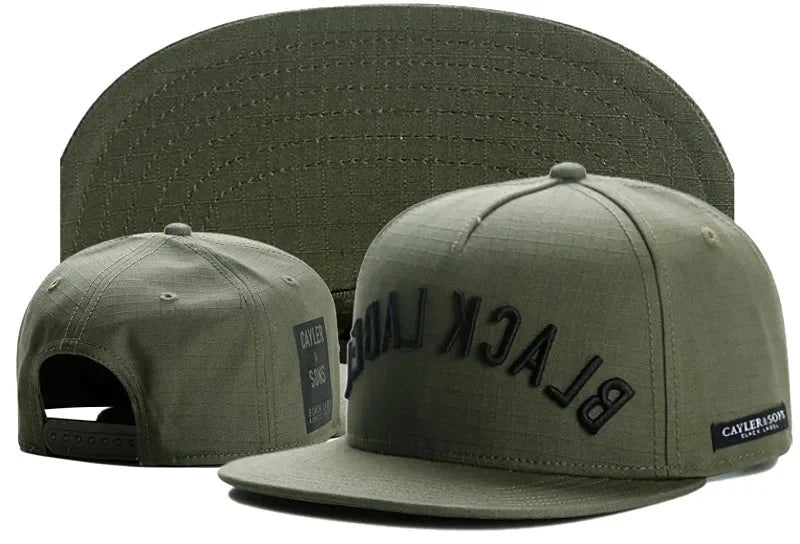 Skull Hand Snapback Hat – Flat Bill Adjustable Baseball Cap FitiqueFit