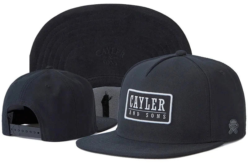 Classic Snapback Hat – Flat Bill Adjustable Baseball Cap FitiqueFit