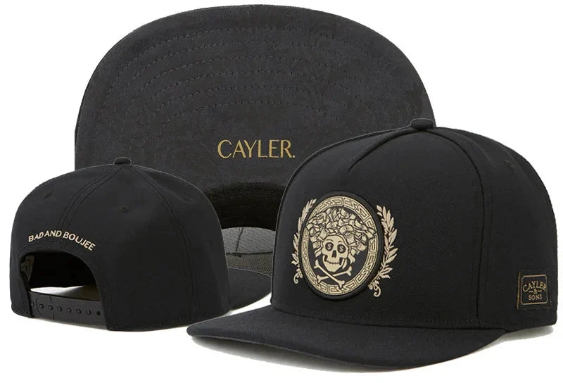 Classic Snapback Hat – Flat Bill Adjustable Baseball Cap FitiqueFit