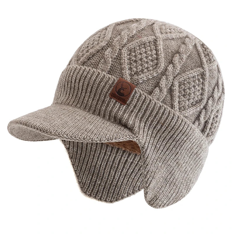 Unisex Winter Hat – Plush Fur-Lined Earflap Beanie FitiqueFit