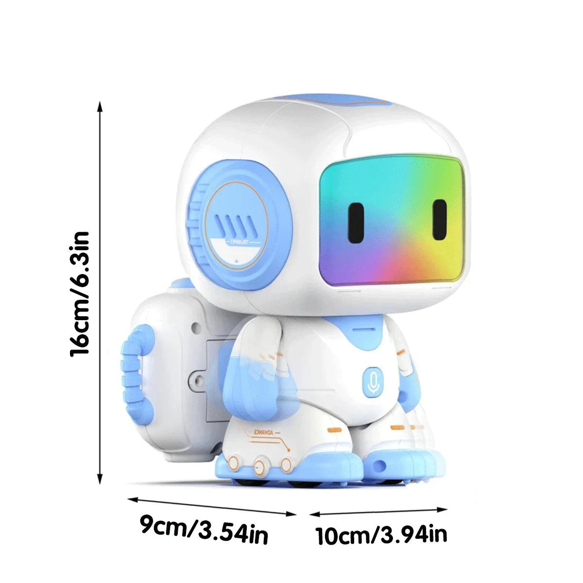 Intelligent Remote Control Robot, Interactive Recording, Lighting, Music, Dance Toys, Birthday Gifts for Boys and Girls FLIPSTYLEZLLC