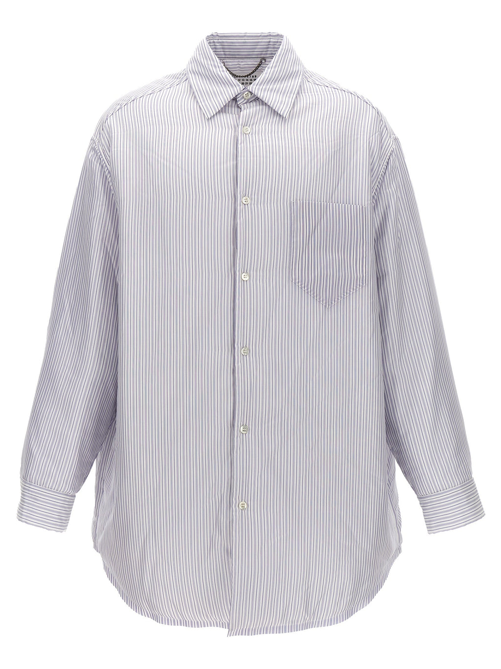 Maison Margiela Men Striped Shirt Jacket