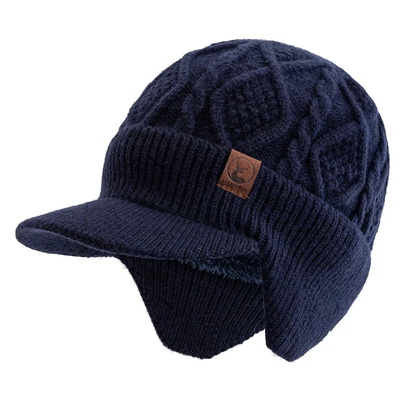 Unisex Winter Hat – Plush Fur-Lined Earflap Beanie FitiqueFit