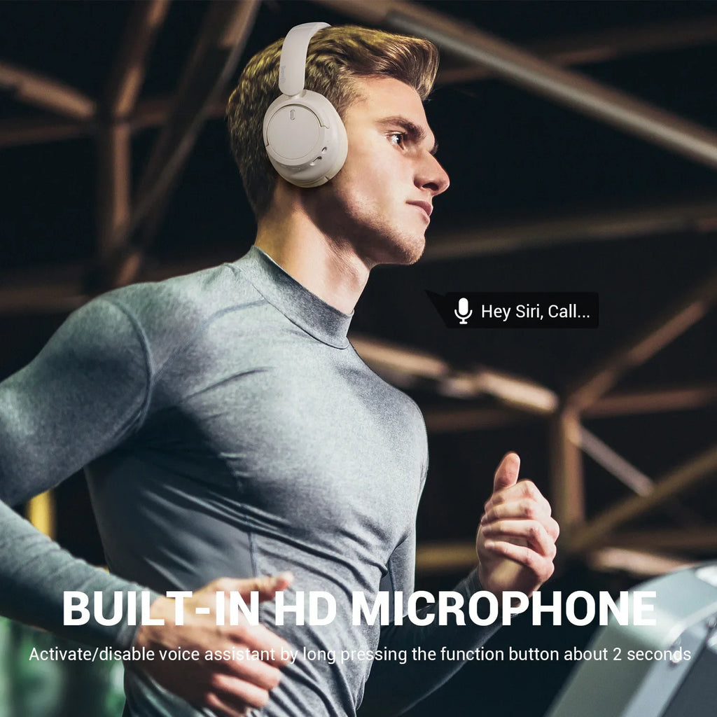 Oneodio Super EQ V16 Wireless Headphones Bluetooth 5.3 Over Ear Headset With Mic Bass/Pop Mode Hi-Res Foldable Headphones 90H