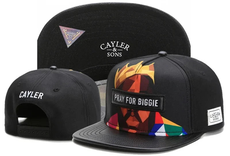 Classic Snapback Hat – Flat Bill Adjustable Baseball Cap FitiqueFit