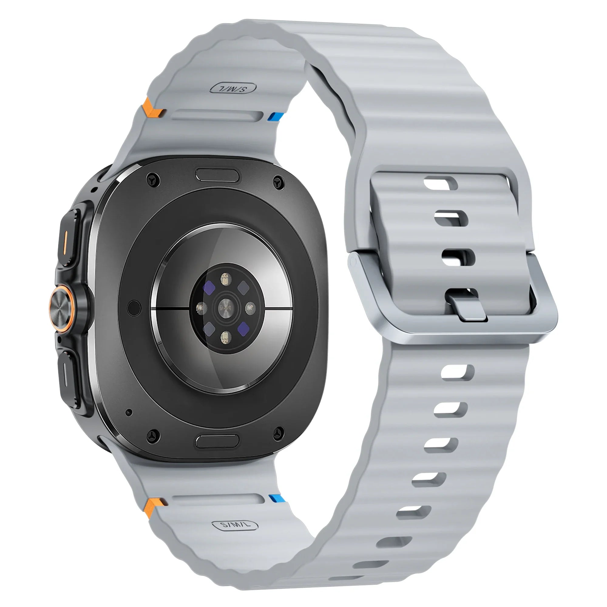 Original Strap for Samsung Galaxy Watch ultra strap 47mm Silicone Bracelet Galaxy Watch 5 pro/4/6 Classic/7 44mm 40mm 43 46 band
