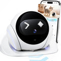 1080P HD Movable Pet Camera with 2.4GHz WiFi, Motion Tracking, Laser Toy, Two-Way Audio, App Controlled - Robot Companion Monitor for Dogs and Cats Home Security FLIPSTYLEZLLC