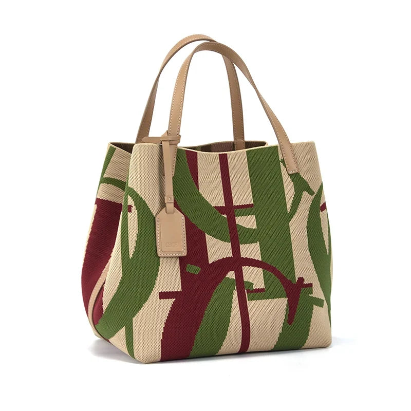 Multi-coloured Colour Retro Style Women's Large Capacity Handbags Multi-coloured Available Classic Multi-purpose Women's Handbag Pi-Mart