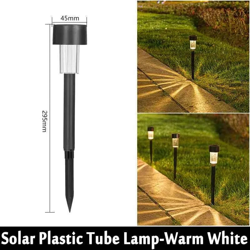 10-Pack Solar Outdoor Lights Garden Lanterns