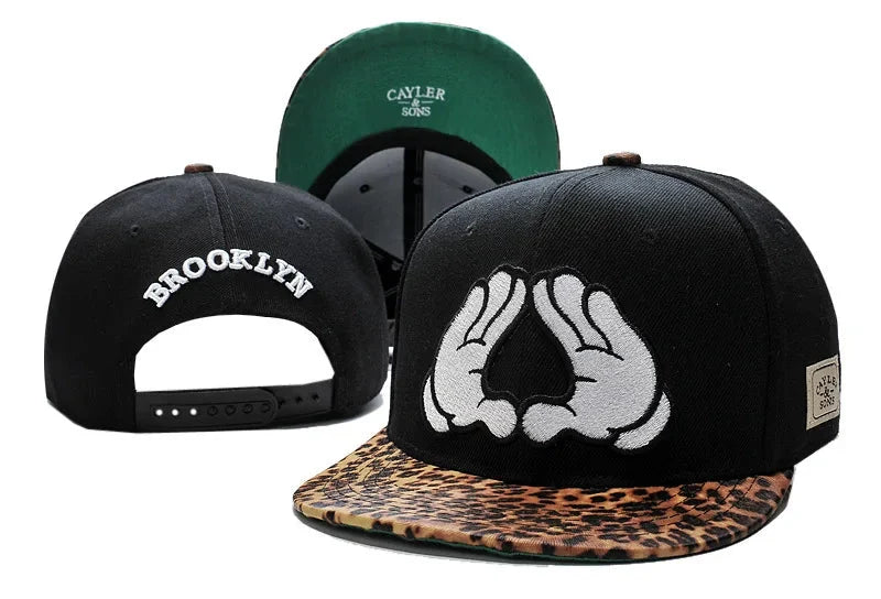 Classic Snapback Hat – Flat Bill Adjustable Baseball Cap FitiqueFit