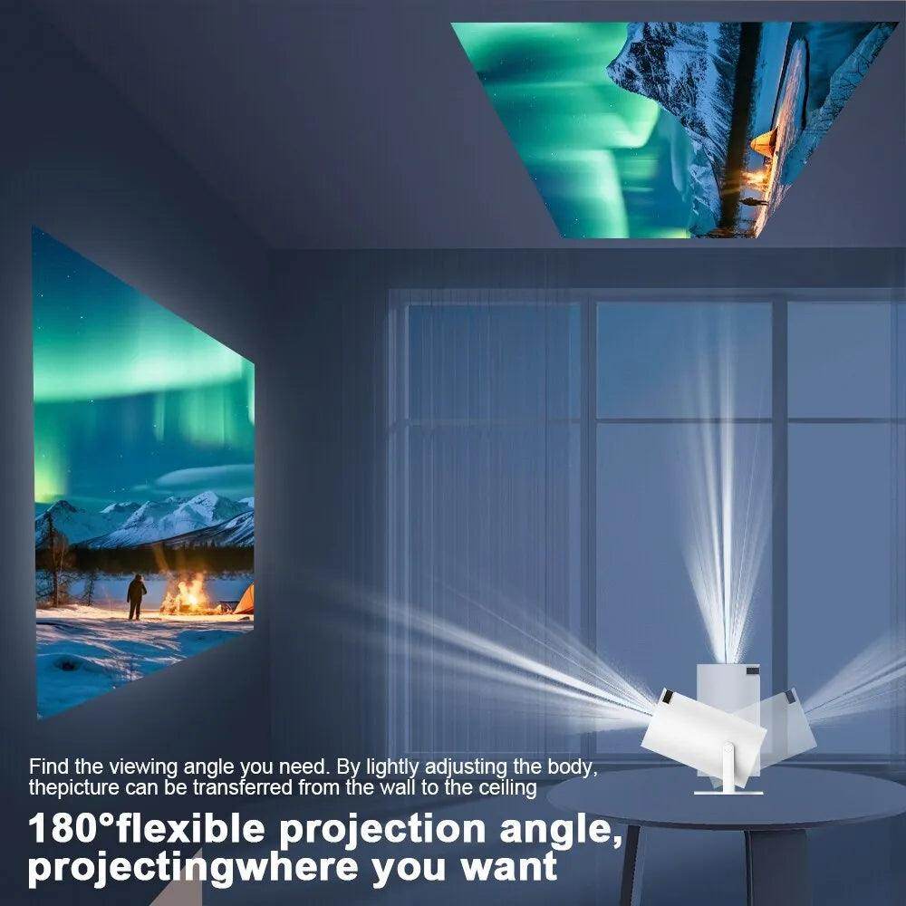 Portable 4K Projector - Home Cinema Outdoor Projetor SmartPursue™