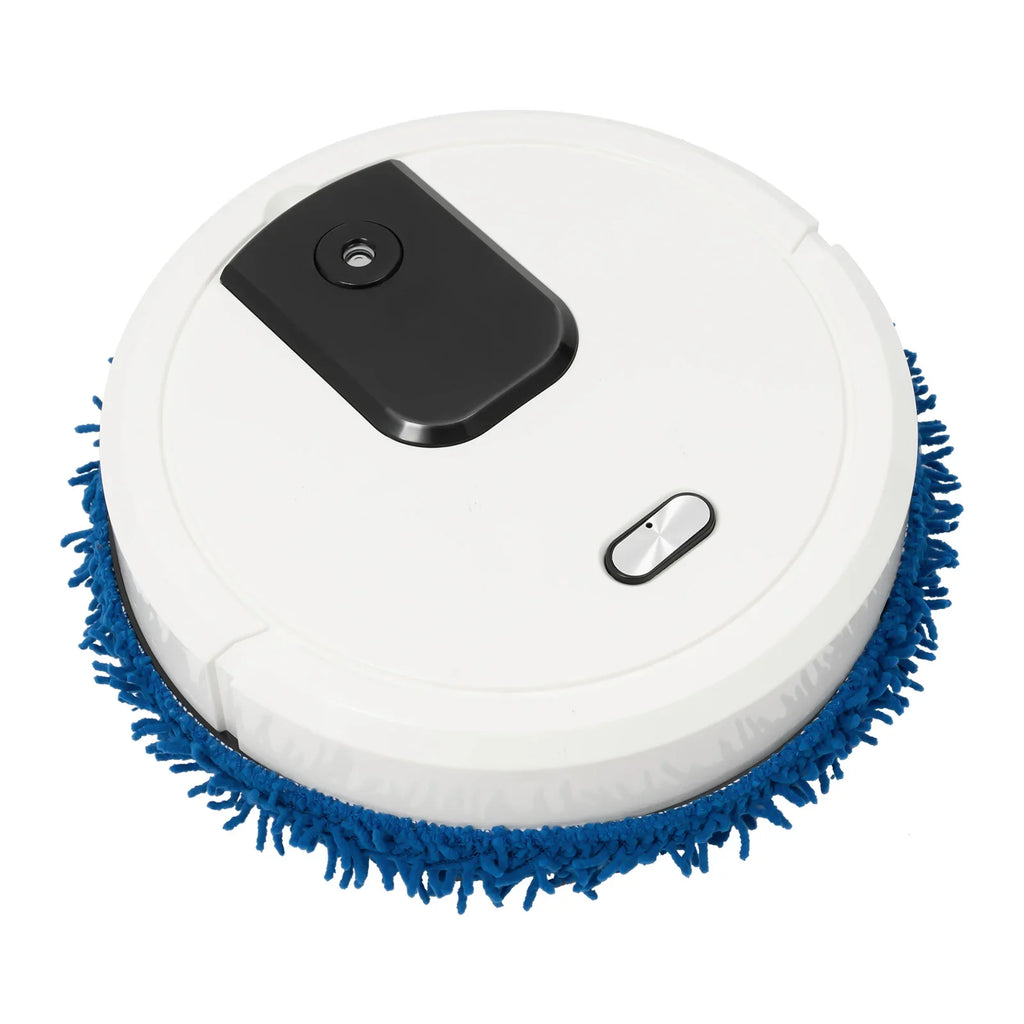 Robot Vacuum and Mop Vacuum Cleaner Wet Dry Automatic Mopping Spraying USB Rechargeable ABS 60min Low Noise Floor Cleaner Home Cleaning Machine FLIPSTYLEZLLC