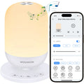 Tuya App Smart White Noise Machine Baby Sleep Sound Machine Colorful Night Lights 34 Soothing Sounds Supports APP Remote Control FLIPSTYLEZLLC