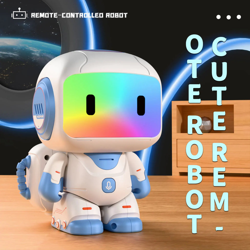 Intelligent Remote Control Robot, Interactive Recording, Lighting, Music, Dance Toys, Birthday Gifts for Boys and Girls FLIPSTYLEZLLC