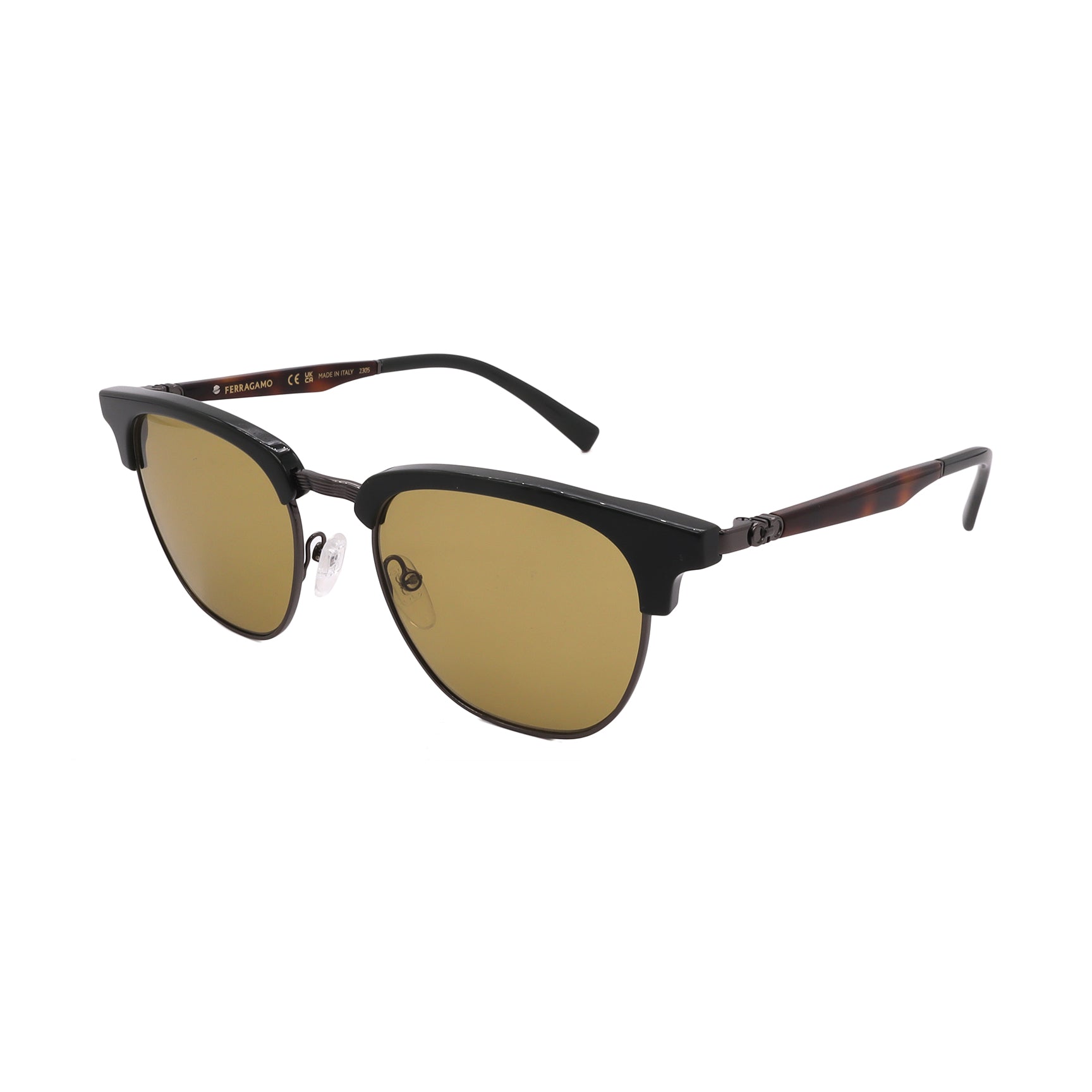 Salvatore Ferragamo Sunglasses SF307S-302-53-20-145 Non-Polarized FrameVault