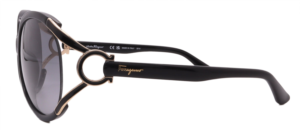 Salvatore Ferragamo Sunglasses SF600S-001-61-14-130 Non-Polarized FrameVault