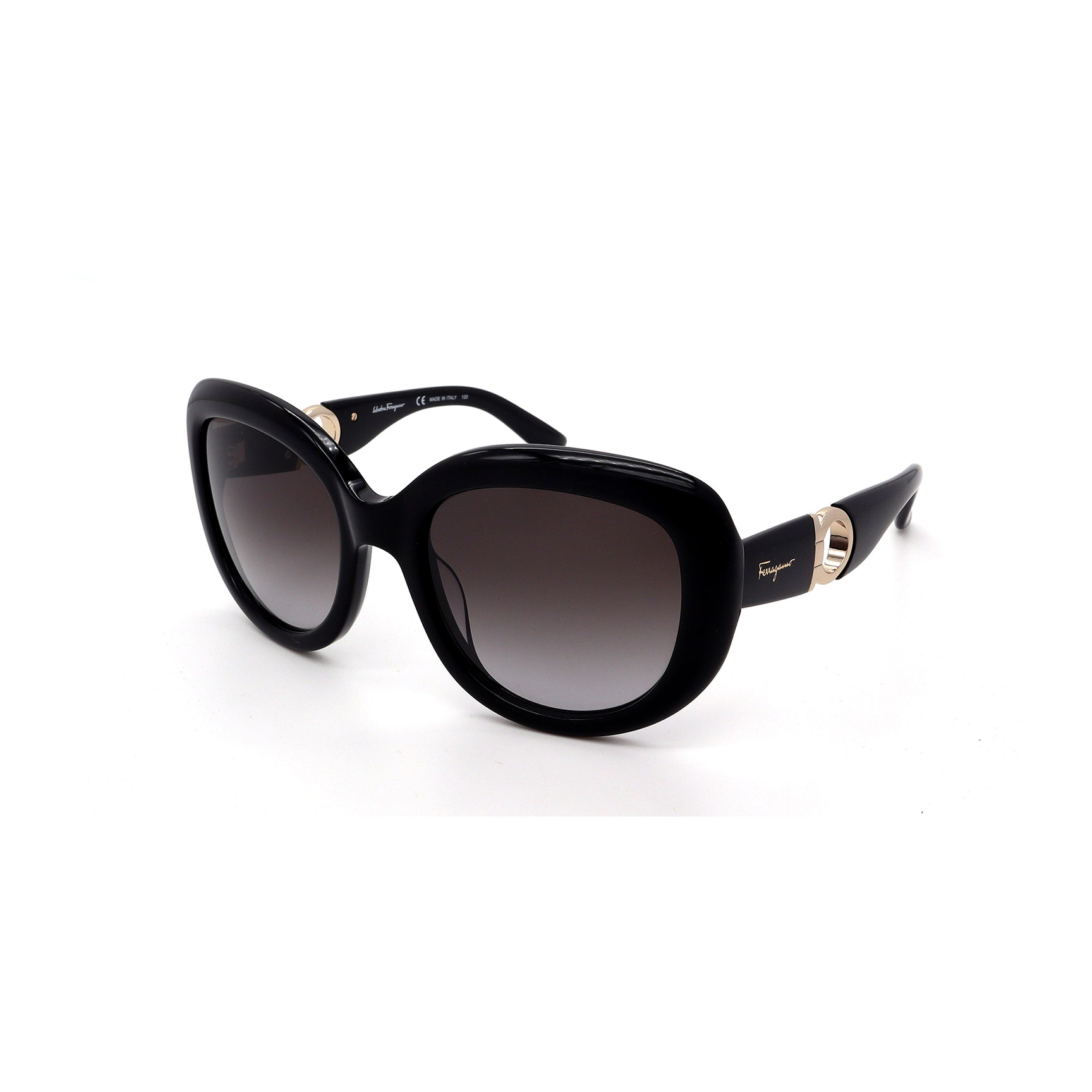 Salvatore Ferragamo Sunglasses SF727S-001-53-20-135 Non-Polarized FrameVault