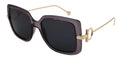 FERRAGAMO Sunglasses SF913S-057-55-18-140 Non-Polarized FrameVault